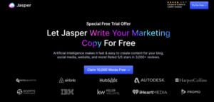 AI Writing Tools -jasper